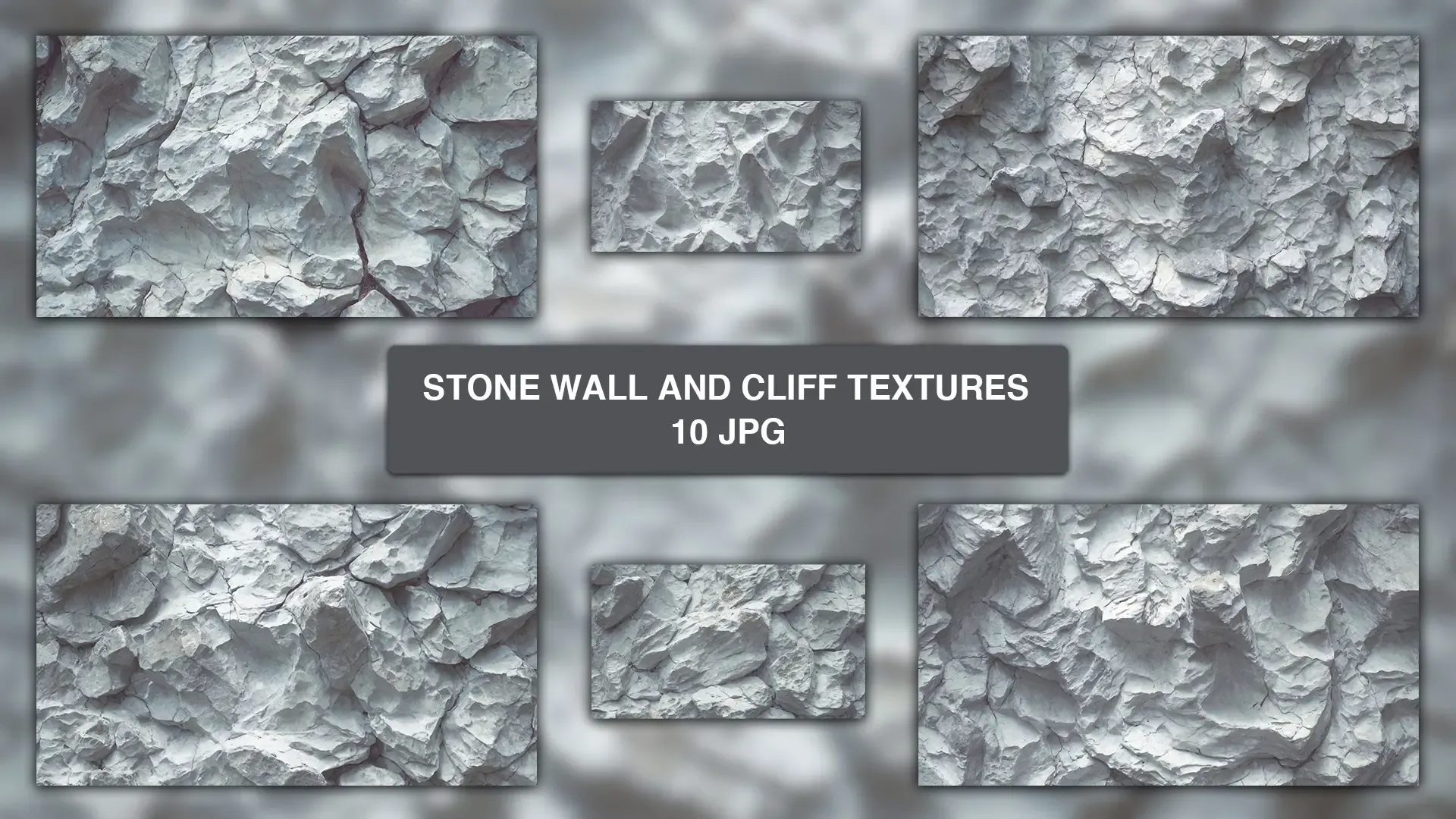 Stone Wall and Cliff Textures High Quality JPG Pack